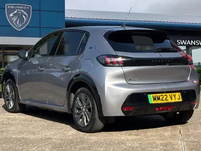 Used Peugeot e-208 Allure Premium 100 kW (136 HP) 2022 Grey Hatchback