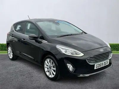 Used Ford Fiesta Titanium 2019 Black Hatchback