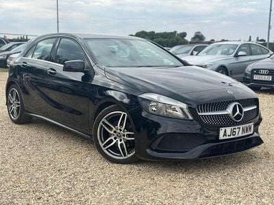 Black Used 2017 Mercedes A180 Executive Hatchback | £10,481 (Fair price)