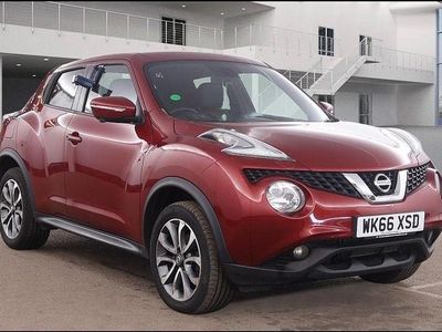 Used Nissan Juke Tekna 2017 Red SUV