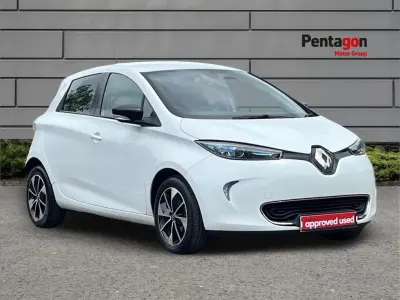 Used Renault Zoe Dynamique 80 kW (109 HP) 2019 White Hatchback
