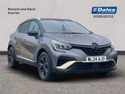 Metallic oyster grey Used 2024 Renault Captur Engineered SUV | £18,450 (Fair price)