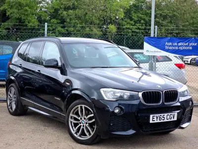 Second-hand BMW X3 M Sport 190 CP (139 kW) 2015 Negru SUV