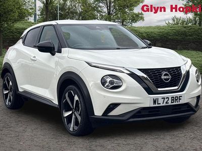 White Used 2022 Nissan Juke Tekna SUV | £16,790 (Fair price)