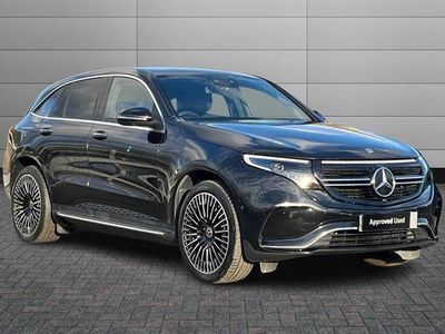Obsidian black Used 2020 Mercedes EQC400 AMG Line Premium Plus SUV | £26,995 (A bit pricey)