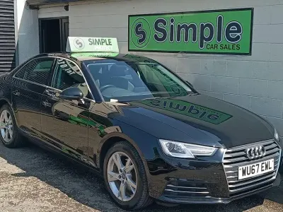 Used Audi A4 Sport 150 HP (110 kW) 2017 Black Sedan