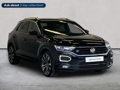 Used VW T-Roc R-line 150 HP (110 kW) 2021 Black SUV