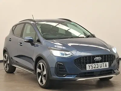 Used Ford Fiesta Active 125 HP (91 kW) 2023 Blue Hatchback