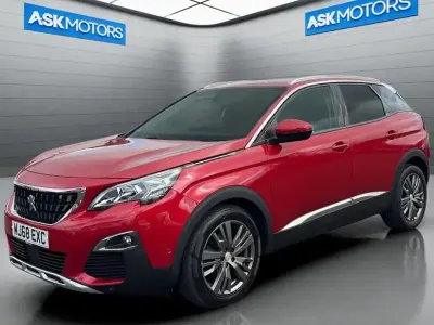Used Peugeot 3008 Allure 130 HP (95 kW) 2018 Red SUV