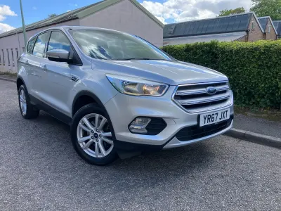 Used Ford Kuga Zetec 120 HP (88 kW) 2017 Silver SUV
