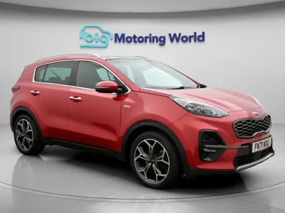 Used Kia Sportage GT-Line S 136 HP (100 kW) 2021 Red SUV
