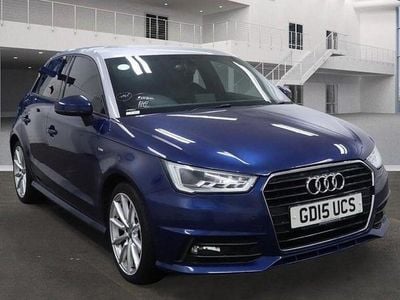 Used Audi A1 Sportback S-Line 2015 Blue Hatchback
