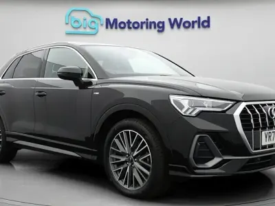 Used Audi Q3 S-Line 150 HP (110 kW) 2022 Black SUV
