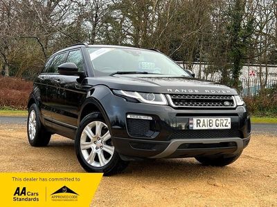 Used Land Rover Range Rover evoque SE 2018 Black Estate