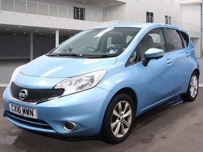 Used Nissan Note S 98 HP (72 kW) 2016 Blue Hatchback