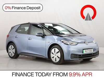 Used VW ID.3 Pro 106 kW (145 HP) 2021 Blue Hatchback
