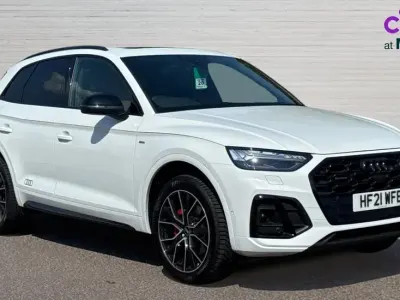 Used Audi Q5 S-Line 265 HP (194 kW) 2021 White SUV