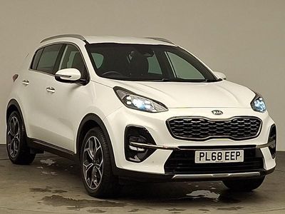White Used 2019 Kia Sportage GT-Line SUV | £13,998 (Fair price)