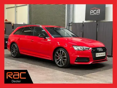 Used Audi S4 354 HP (260 kW) 2017 Red Estate