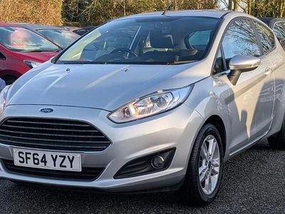 Silver Used 2014 Ford Fiesta Zetec Hatchback | £4,300 (Fair price)