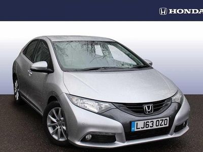 Silver Used 2013 Honda Civic EX Hatchback | £8,950 (Fair price)
