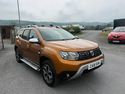 Used Dacia Duster Prestige 150 HP (110 kW) 2019 Orange SUV