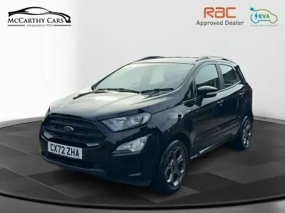 Used Ford Ecosport ST-Line 125 HP (91 kW) 2022 Agate black (premium paint) SUV