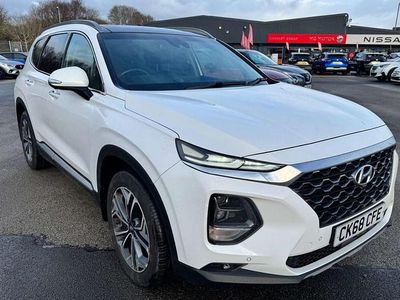 Used Hyundai Santa Fe Premium SE 200 HP (147 kW) 2018 White SUV