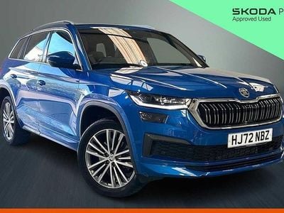 Używany Skoda Kodiaq LAURIN & KLEMENT 147 KM (108 kW) 2022 Niebieski SUV