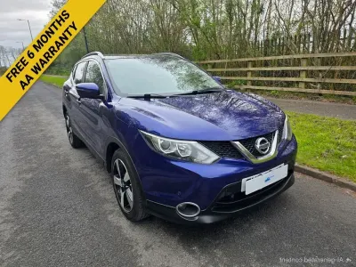 Used Nissan Qashqai N-TEC 110 HP (80 kW) 2015 Blue SUV
