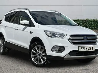 Used Ford Kuga Titanium 120 HP (88 kW) 2019 White SUV