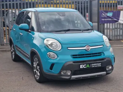 Used Fiat 500L Trekking 95 HP (69 kW) 2016 Blue MPV
