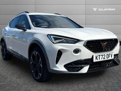 Used Cupra Formentor 150 HP (110 kW) 2022 White SUV