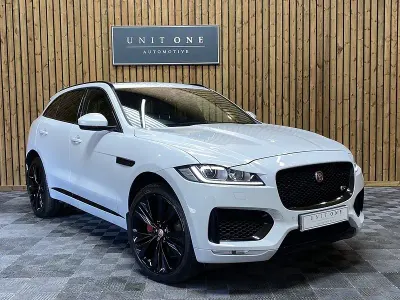 Used Jaguar F-Pace S 300 HP (220 kW) 2018 White SUV