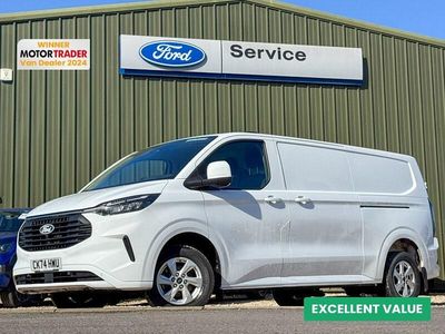 Used Ford Transit Custom Limited 136 HP (100 kW) 2024 White Van