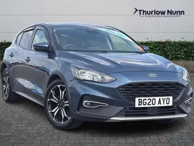 Used Ford Focus Active X 125 HP (91 kW) 2020 Blue Hatchback
