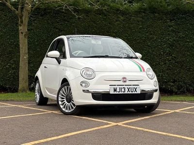 Used Fiat 500 Lounge 69 HP (50 kW) 2013 White Hatchback