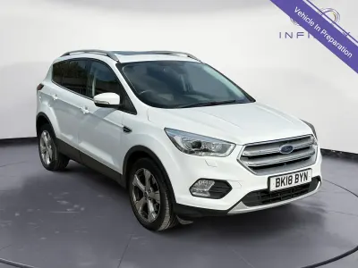 Used Ford Kuga Titanium X 150 HP (110 kW) 2018 White SUV