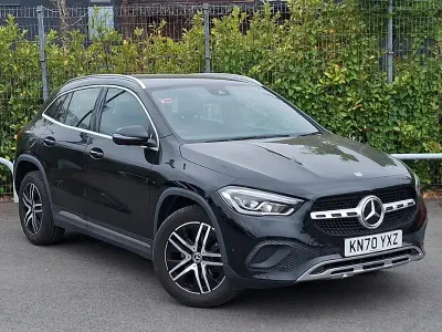 Usado Mercedes GLA200 Executive 163 HP (119 kW) 2020 Preto SUV