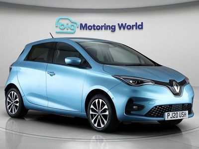 Used Renault Zoe GT-Line 100 kW (136 HP) 2020 Blue Hatchback