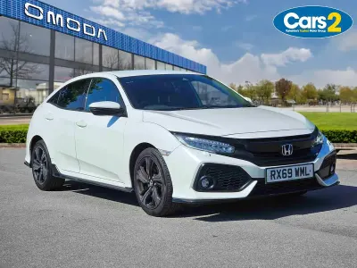 Used Honda Civic Sport 180 HP (132 kW) 2019 White Hatchback
