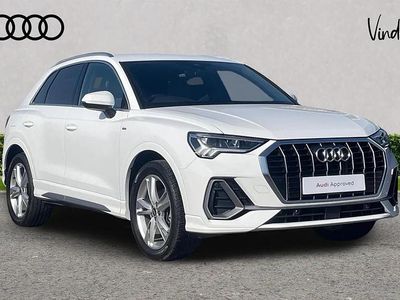 Used Audi Q3 S-Line 150 HP (110 kW) 2023 White SUV