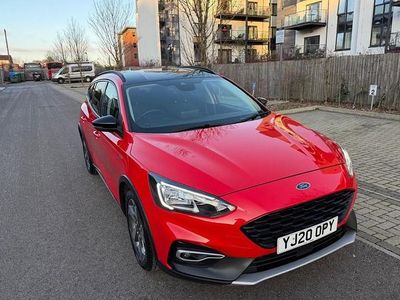 Red Used 2020 Ford Focus Active Estate | £11,750 (Good price)