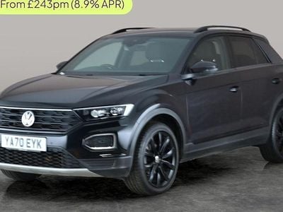 Black Used 2021 VW T-Roc Black Edition SUV | £16,134 (Fair price)