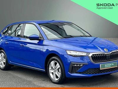 Used Skoda Scala SE 94 HP (69 kW) 2025 Energy blue Hatchback