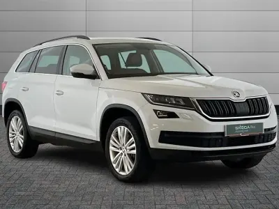 Used Skoda Kodiaq SE L 190 HP (139 kW) 2021 White SUV