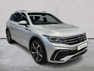 Silver Used 2022 VW Tiguan R-line SUV | £28,066 (Fair price)