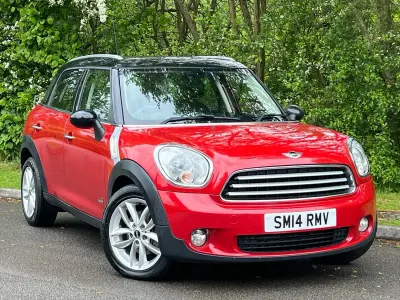Used Mini Cooper D 110 HP (80 kW) 2014 Red Hatchback