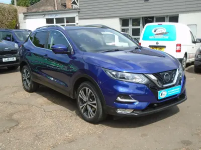 Used Nissan Qashqai N-Connecta 2018 Blue SUV