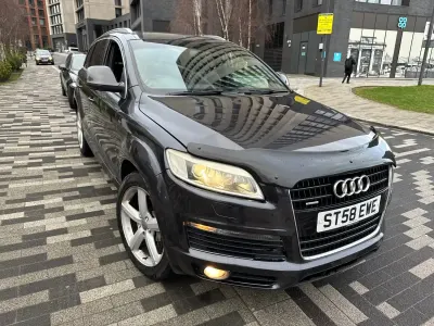 Used Audi Q7 S-Line 240 HP (176 kW) 2008 Grey SUV